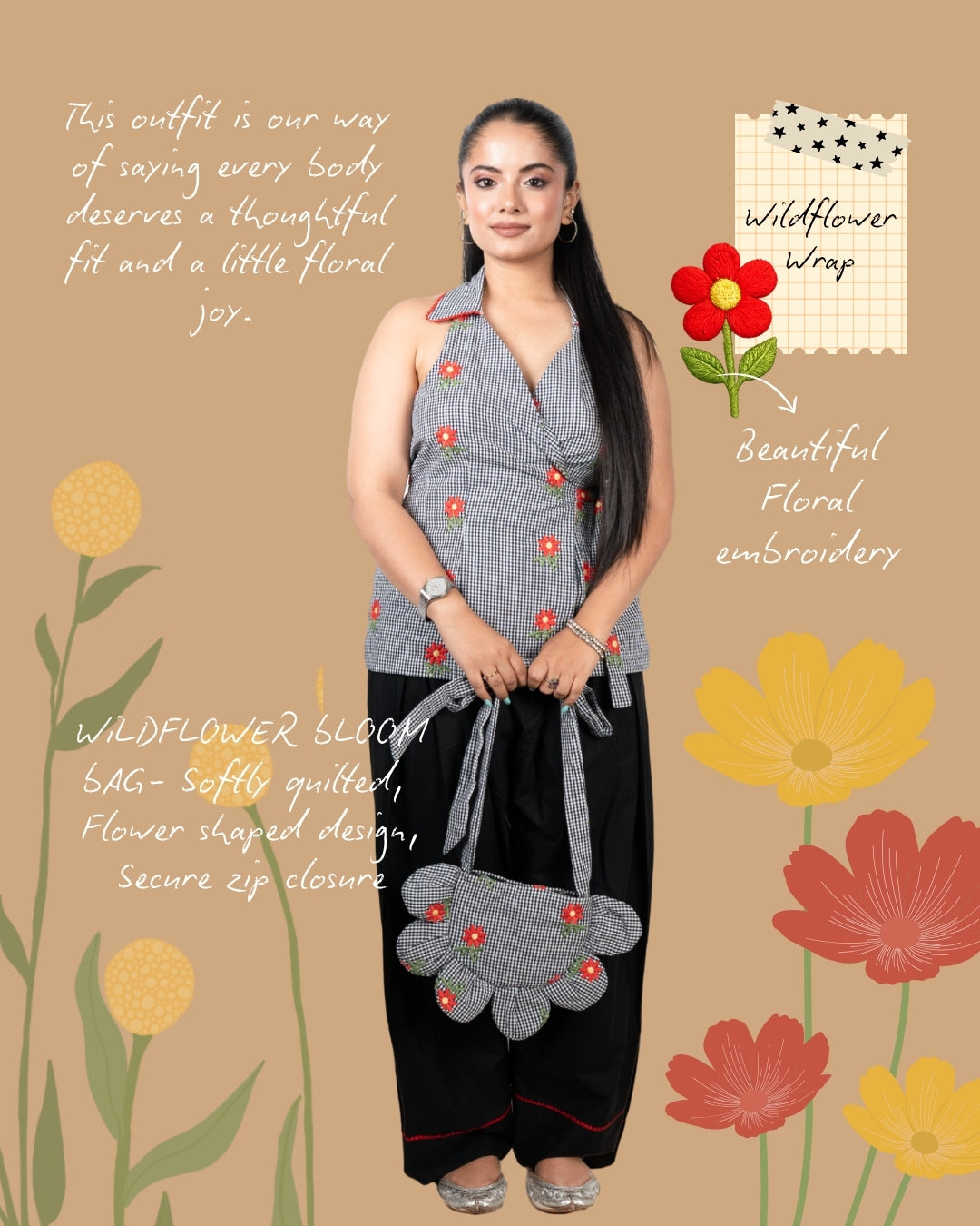 Wildflower Wrap Set